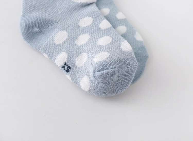5 Paare/los Infant Baby Socken Für Mädchen Jungen Sommer Mesh Dünne Baby Socken Baumwolle Casual Druck Neugeborenen Kleinkind Junge Socke 0-24Month – Detail 20