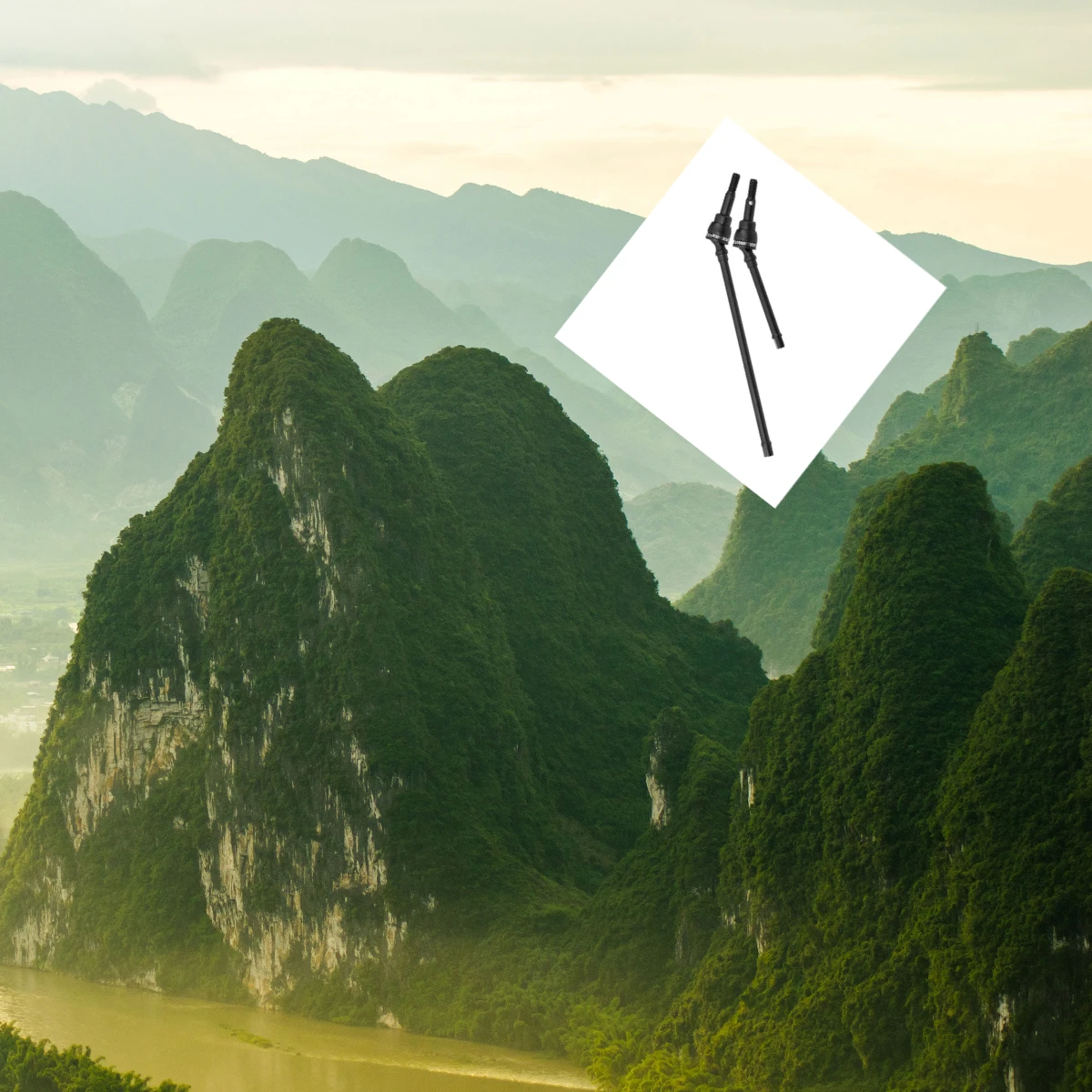 

GPM #45 Harden Steel Front CVD For AXIAL 1/10 RBX10 Ryft 4WD Rock Bouncer AXI03005