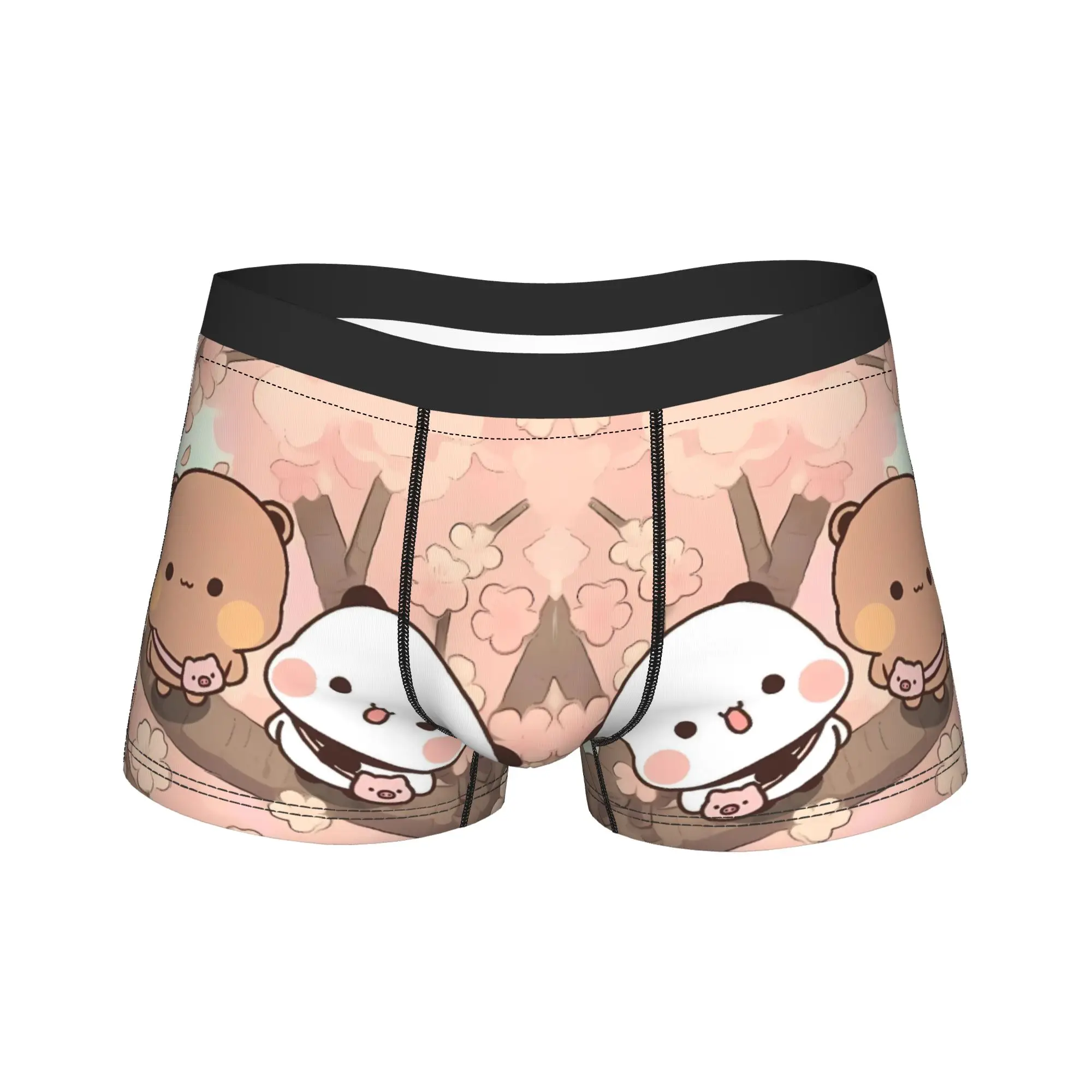 

BuBu and Dudu Shorts Briefs Underwear Quality Men Novelty Boxershorts Printed Large Size Panties