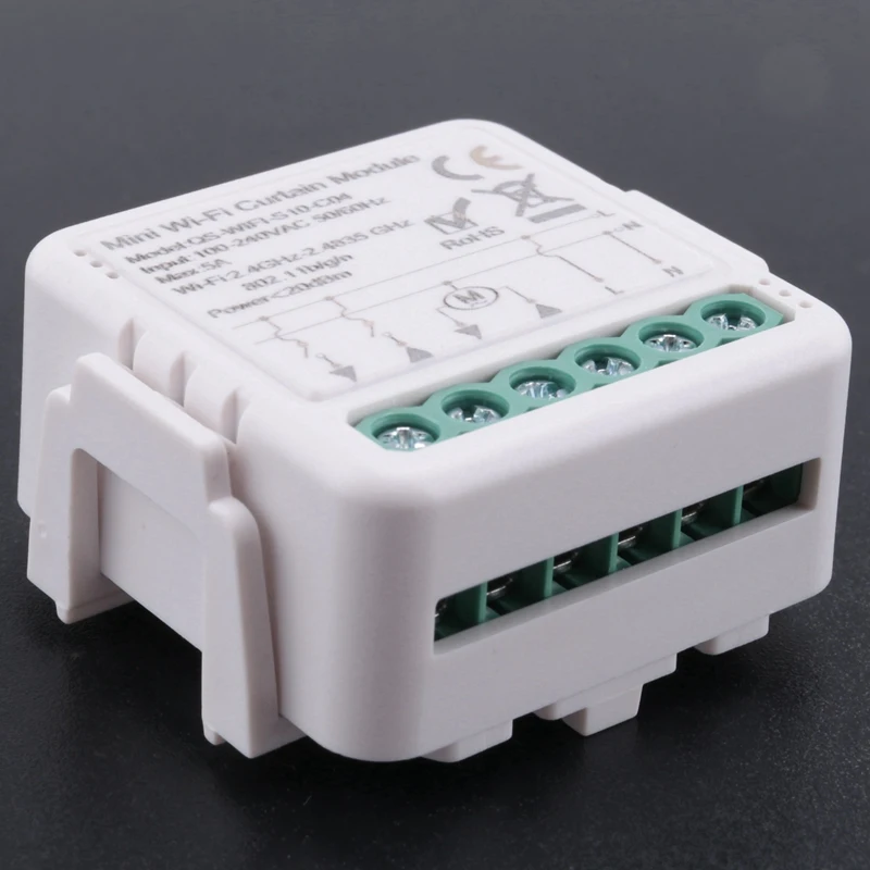 Tuya Smart Wifi Curtain Switch Module For Roller Shutter Electric Motor Smart Life APP Remote Control Easy Install Easy To Use