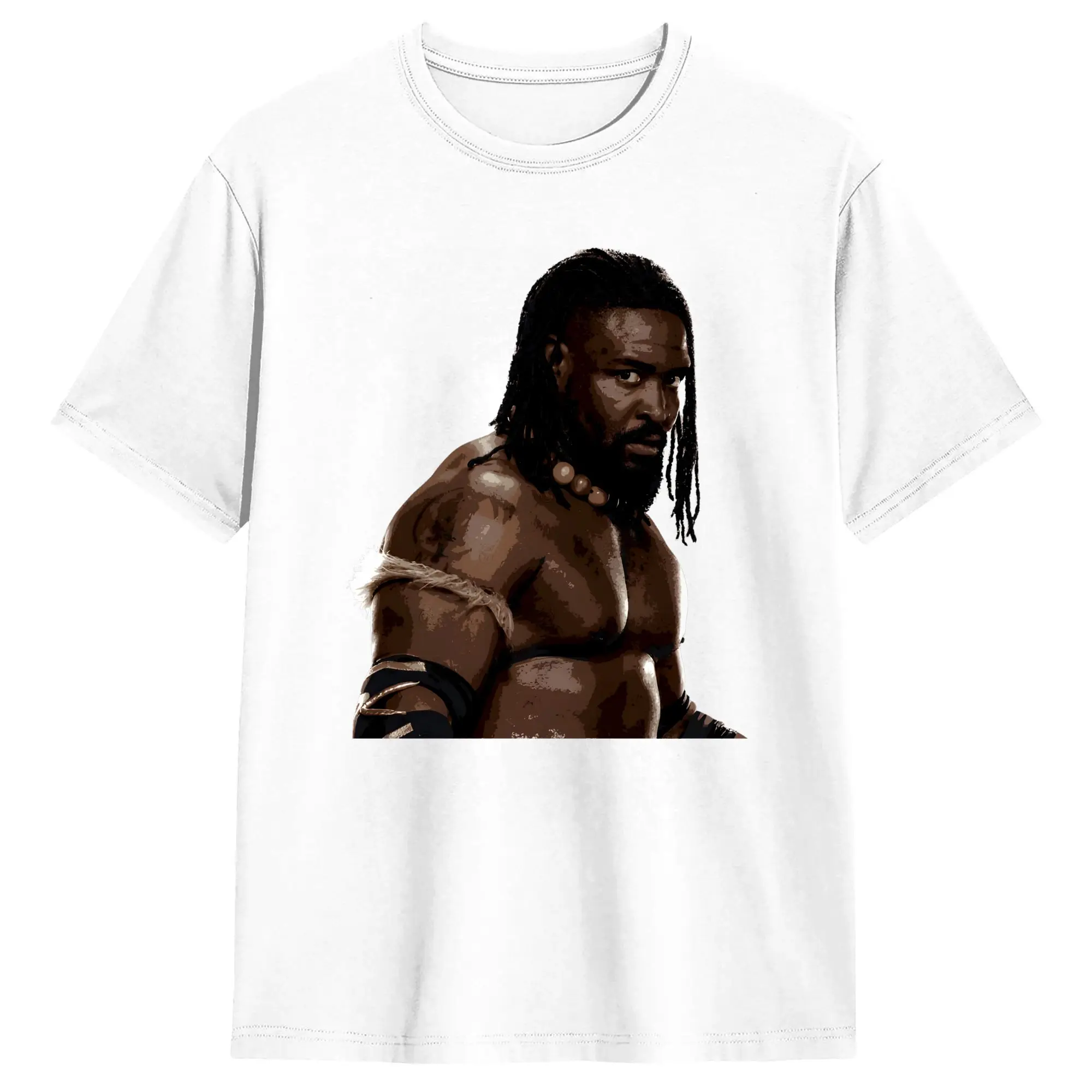 Men Oba Femi The Ruler Profile Art T Shirts  Cotton Top Tees Beach Vintage Short Sleeve T Shirt O-Neck Hip Hop Casual Tee Shirt