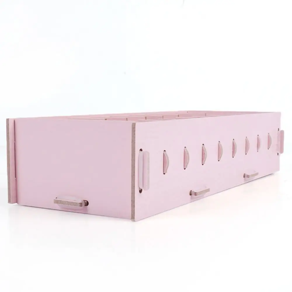 9 Grid Business Card Holder Wooden Handmade Place Card Display Rack High Stability Anti-slip Card Storage Box