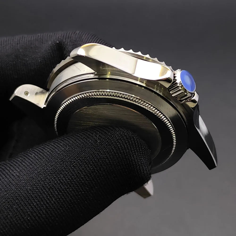 39,5 mm stile retrò FIT NH35 movimento/quadrante cassa in acciaio di alta qualità da uomo accessori per orologi cinturino per bracciale scatola per orologi