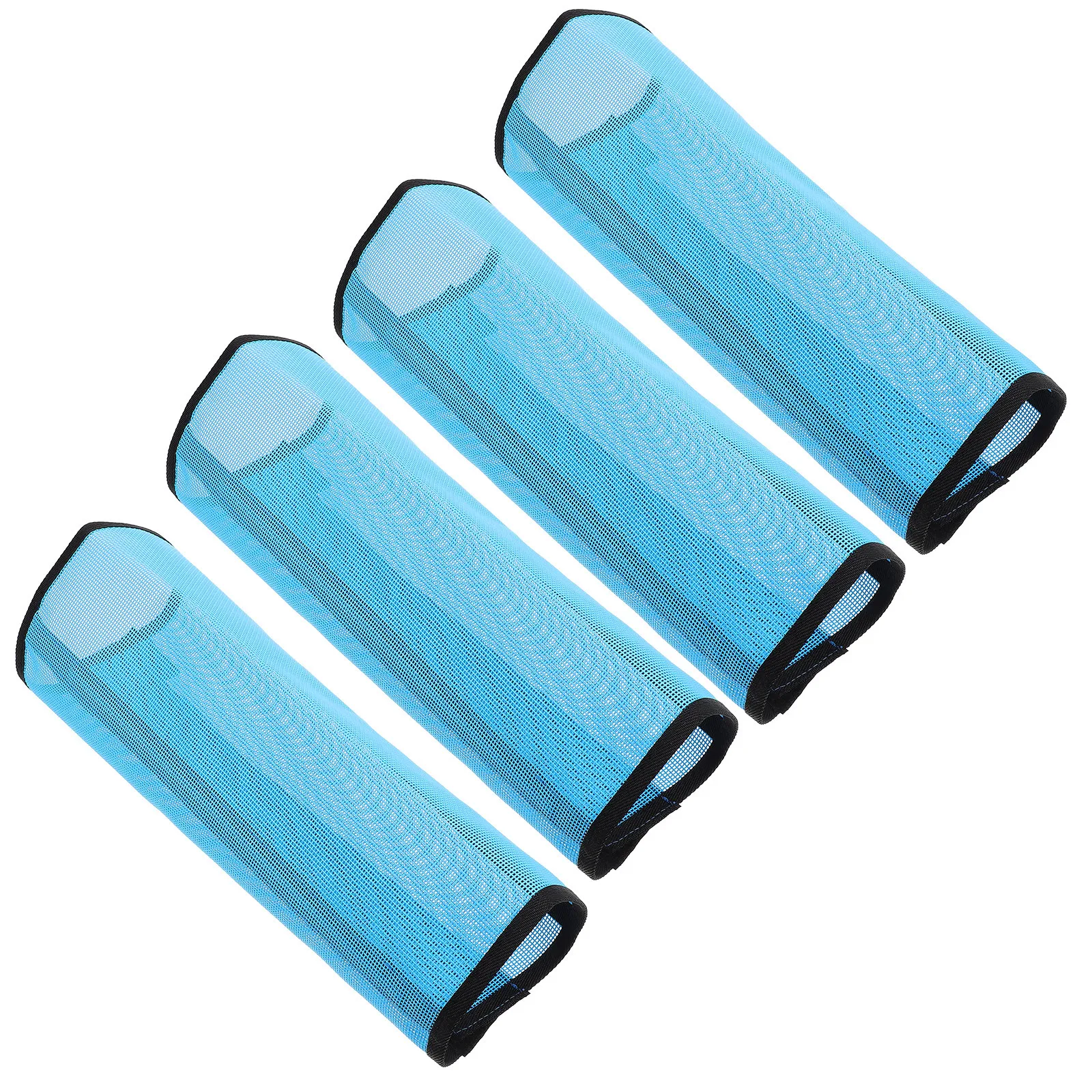 4 قطع من أحذية شبكية لحماية ساق الحصان، قضبان دعم متينة قابلة للتنفس، أحذية احترافية، ملحقات الحيوانات