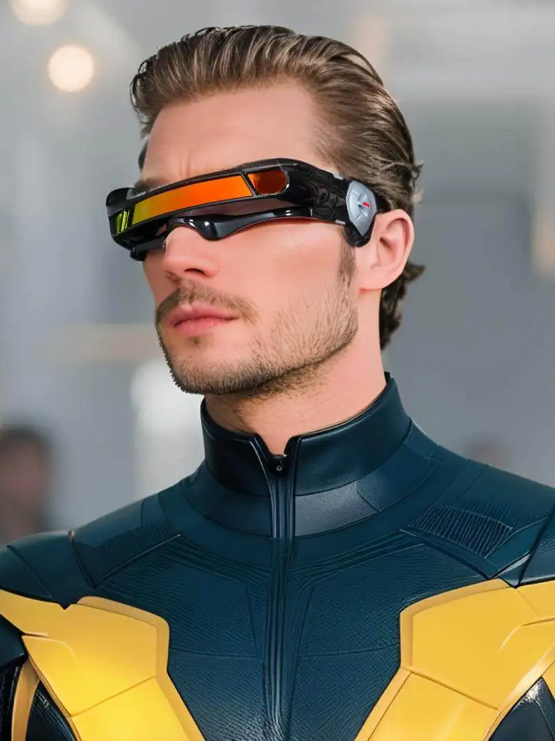 

Marvel X-Men Cyclops Sunglasses Men Sports Polarized UV Protection Cool Color Film Eyewear Accessories
