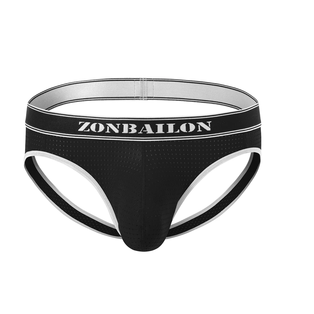 ZONBAILON Men‘s Sexy Breathable Pouch up T-Back Thongs for Men