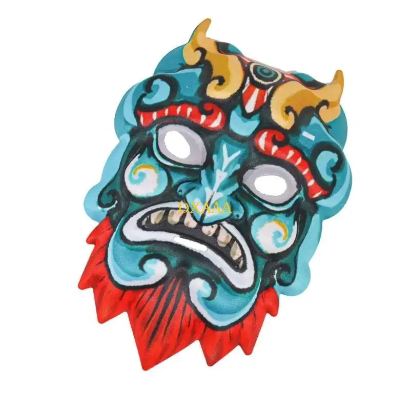 قناع الحفلات التنكرية من DXAA، قناع الحفلات التنكرية للهالوين، قناع نيو أوبرا المرسوم يدويًا #2