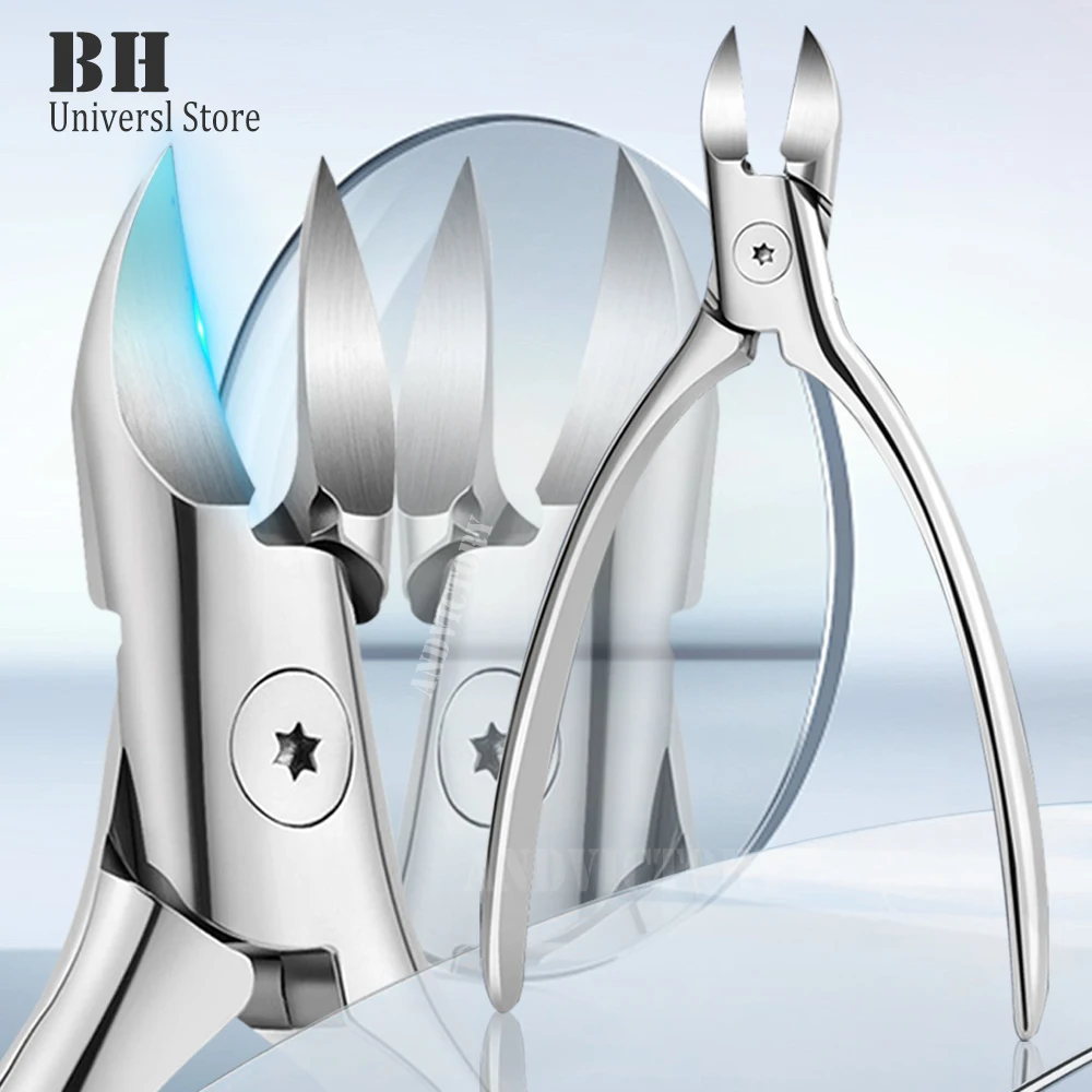 

1Pcs Professional Nail Clipper Nippers Toenail Cuticle Cutter Stainless Steel Manicure Tools Nail Care Pedicure Nail Tools