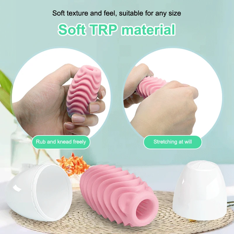 【SA】1Pc Massage Egg Masturbator for Men Artificial Vagina Penis Adult Goods Male Masturbation Cup Pocket Pussy Sex Toy Onahole view 5