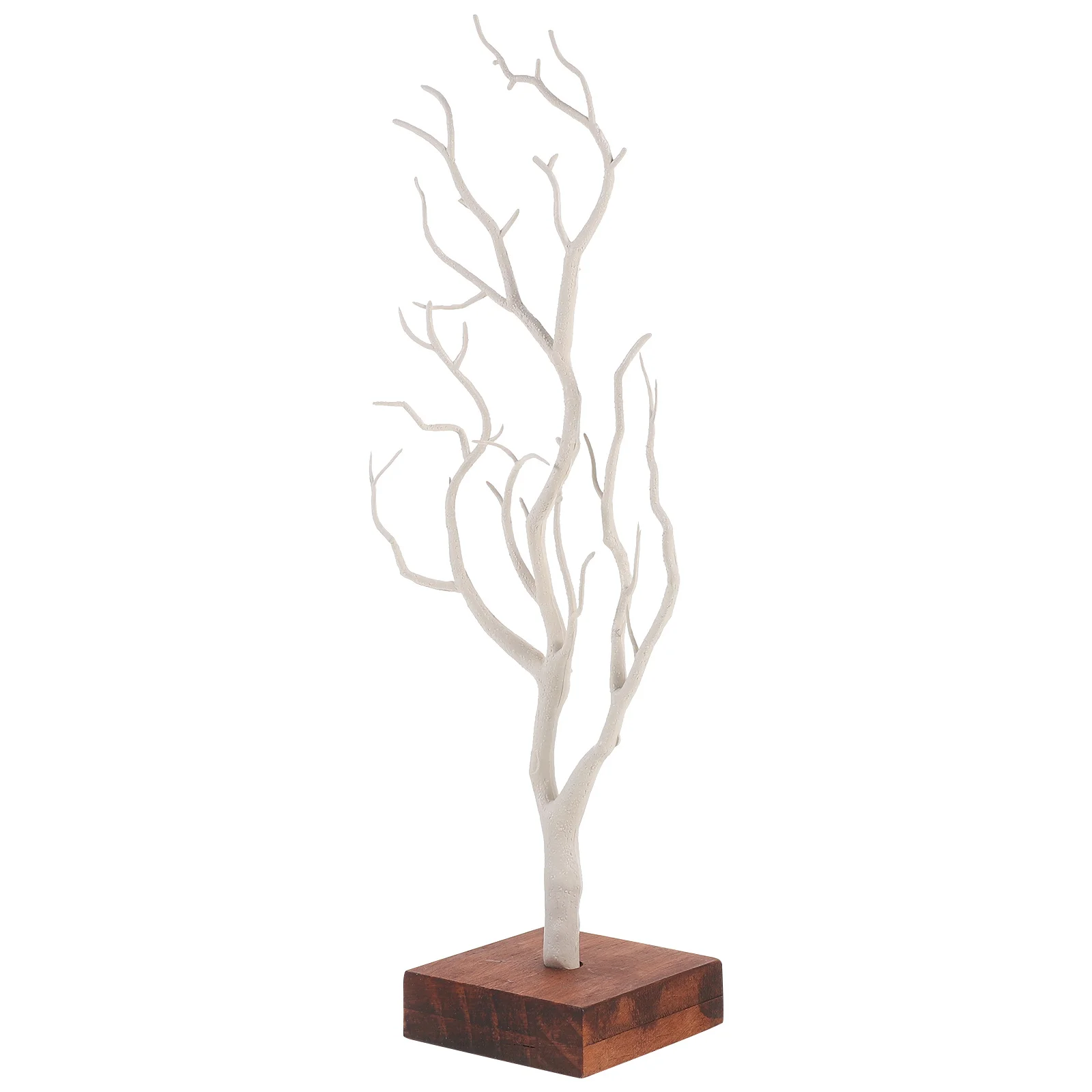 

Creative Jewelry Tree Stand for Earrings Necklaces Rings Storage Holder Desktop Decor Organizer Compact Jewelry Display Rack