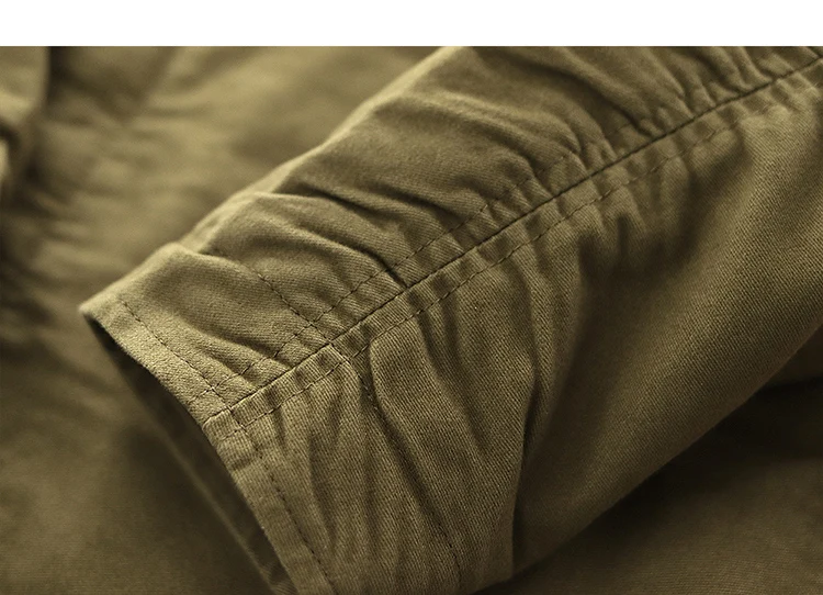 0602 # frühjahr und Herbst Neue Amerikanischen Retro Verdickt Casual Deck Jacke Männer der Mode 100% Baumwolle Gewaschen Alte Lose fracht Mantel – Detail 17
