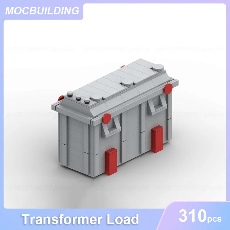 Transformer load Model MOC Building Blocks DIY Assemble Bricks Transportation Educational Collection Display Toys Gifts 310PCS