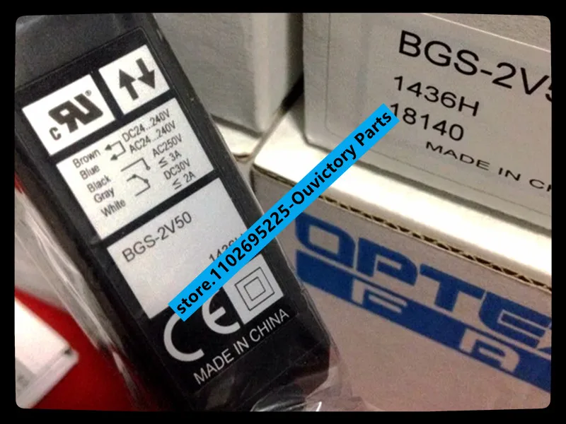 

BGS-2V50N New original OPTEX photoelectric sensor