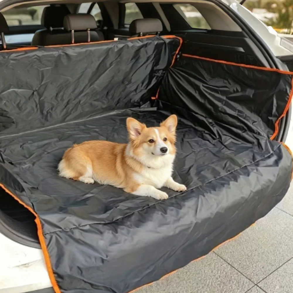 

Waterproof Anti-Scratch Car Trunk Pet Cover Universal SUV Dog Cargo Liner Mat for Rear Seat Anti-Dirty Protector
