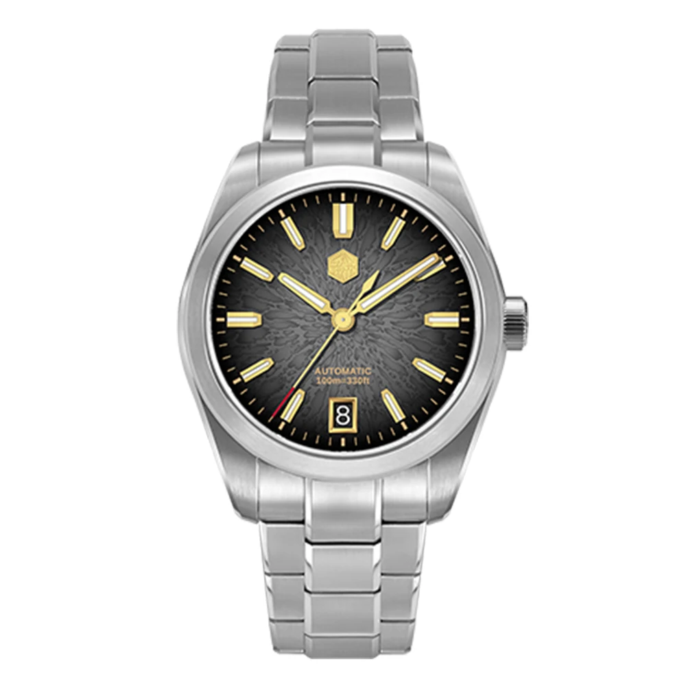 San Martin 36/39/42 mm SN0144 JianZhan wijzerplaat Gada horloge Miyota 9015 origineel ontwerp heren luxe jurk automatische mechanische horloges