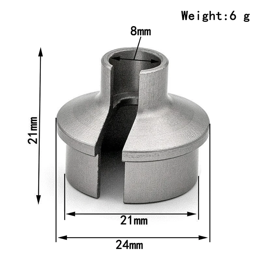 4 sztuki części zamienne wsparcia zawieszenie aluminiowe dla 1/8 koron