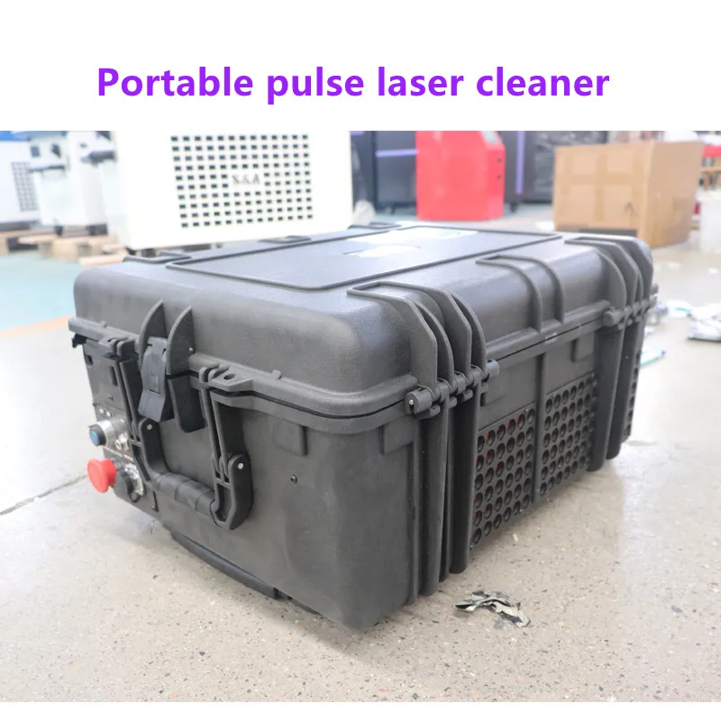 

Laser Cleaning Portable Air Cooled 100W 200W 300W Pulsed Laser Cleaning Machine for Metal Wood Surface