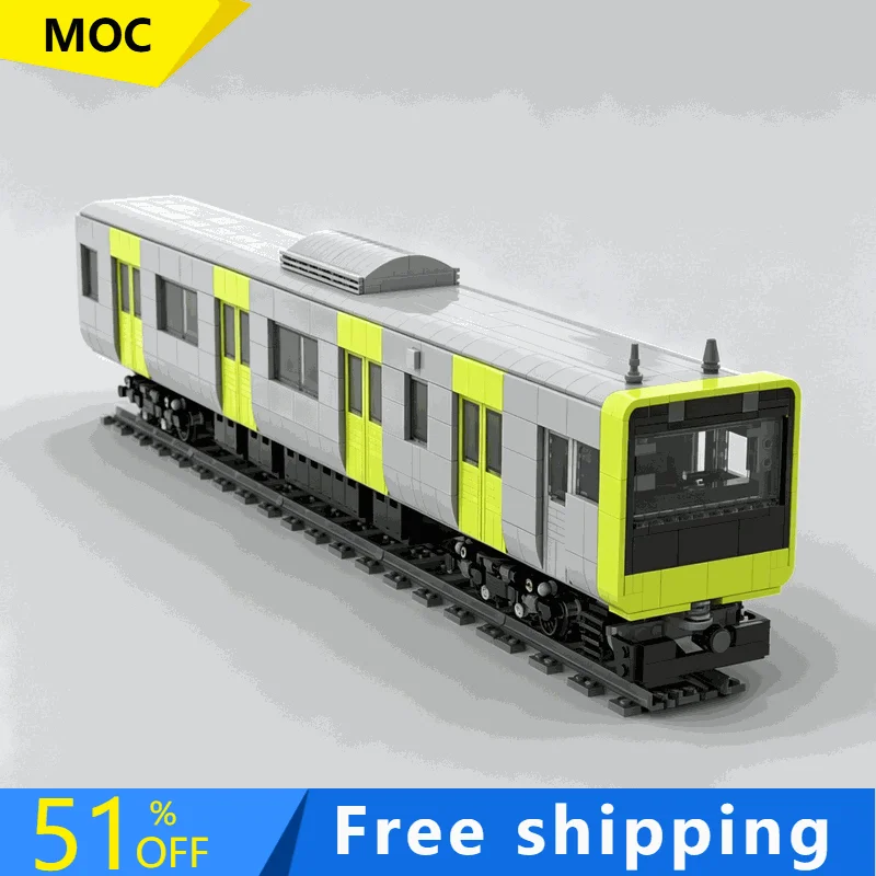 NEW PCS JR East E235 Commuter Metro Train Building Blocks Model Bricks DIY Assembly Display Collectible Toy Creative Gift Series