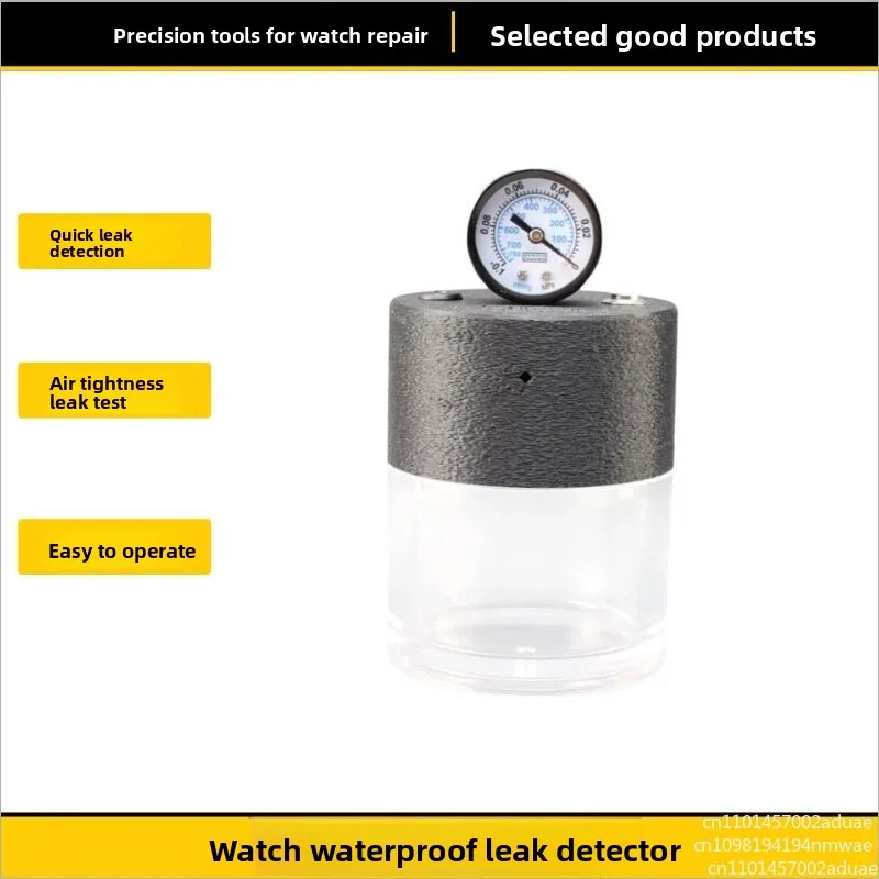 Mini Vacuum Water Testing Machine, Wristwatch Waterproof Detector Tool for Observing Watch Case Leakage