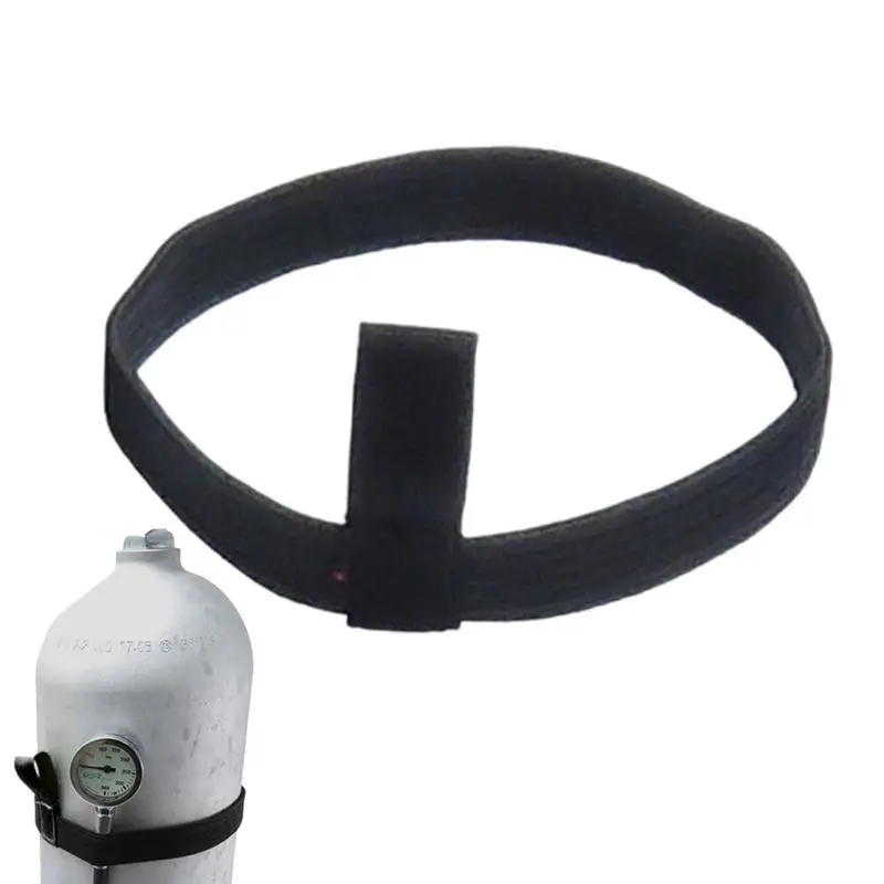 

Hose Retainer Bands 6/12L Cylinder Hose Bands Strap Non-Slip Portable Dive Tank Strap Underwater Diving Tank Equipment Bands