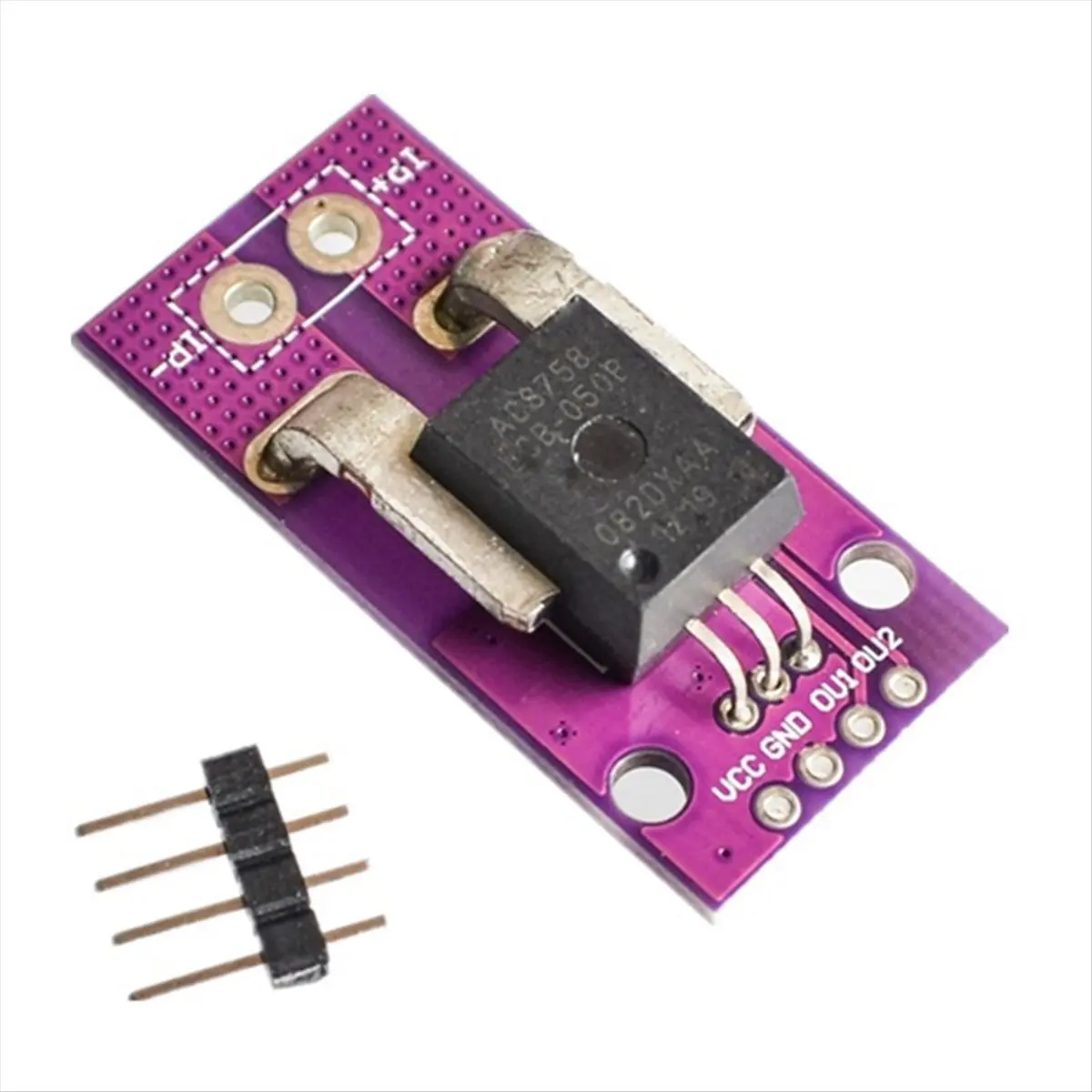 A72Z MCU-758 ACS758LCB-050B ACS758LCB-050B-PFF-T 50A Hall Current Sensor Module Linear Current Sensor Module