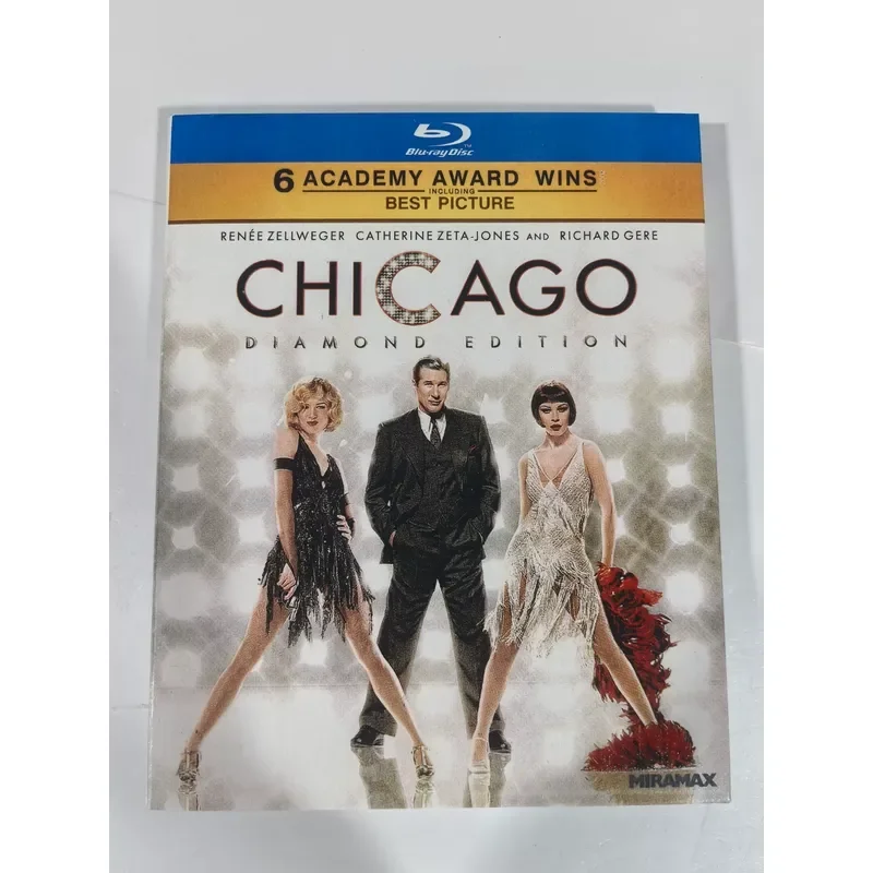 Blu-ray Disc Chicago Diamond Edition High Definition Movie Collection for Home Entertainment Viewing
