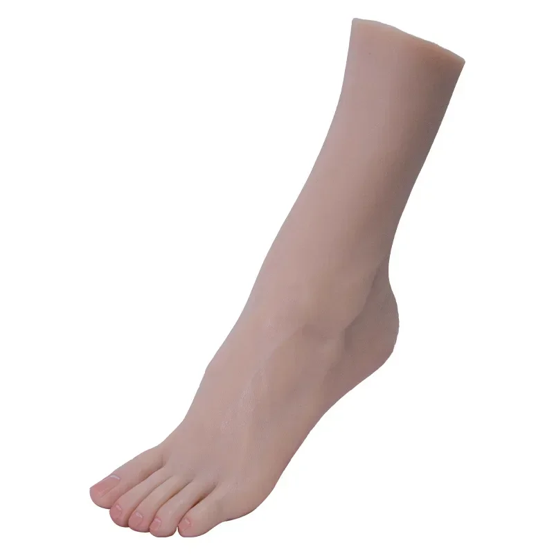 Stockings Drawing Movie Props Mannequin Practice Foot Model Silicone Female Fake Nail Display Tarsel Bone Ankle