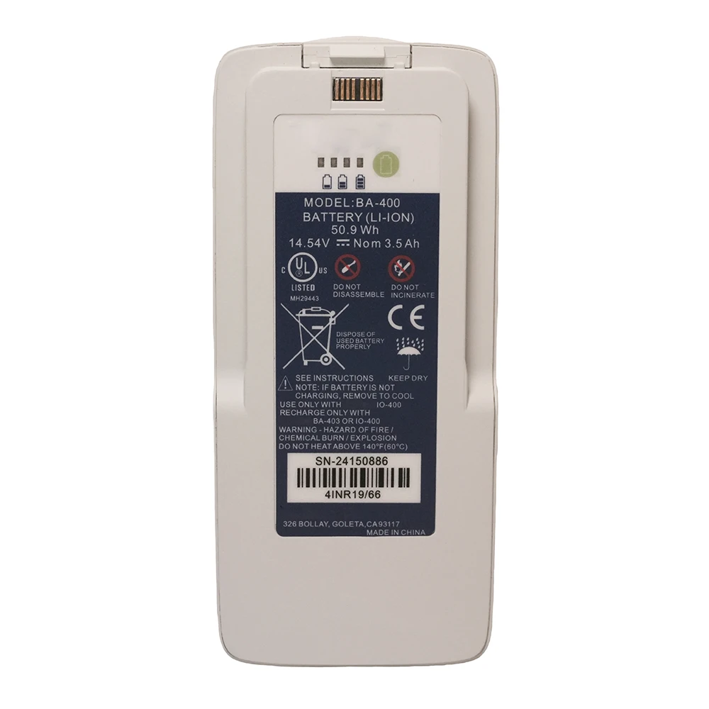 7XINbox BA-400 1400-2010-4 14.54V 50.9Wh 3.5Ah Battery For Inogen G4 For OxyGo FIT 1400-2000 1400-2030