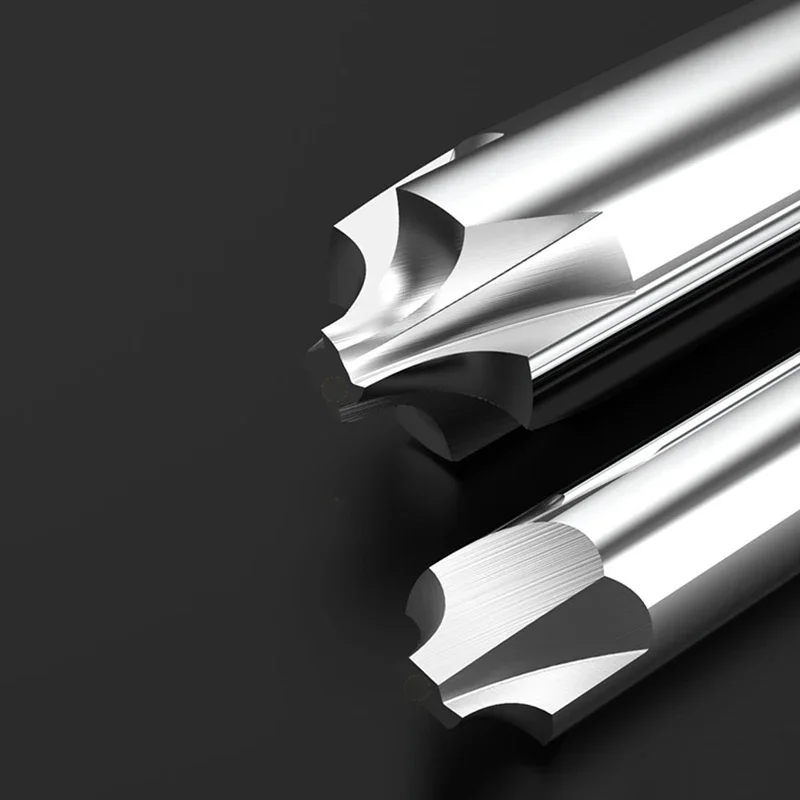 Fraise en bout d'arrondi d'angle HSS R1 ~ R15 R, coupe-cercle de rayon de filet d'angle, 60 ~ 110mm de long, Machine-outil