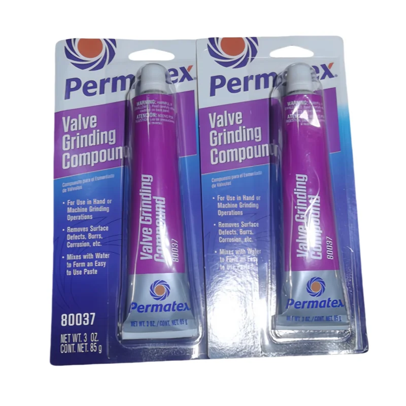 الأصلي Permatex 80037 صمام طحن مجمع 85 جرام لصمامات المقعد شحذ بكرة نوع جزازات العشب #3