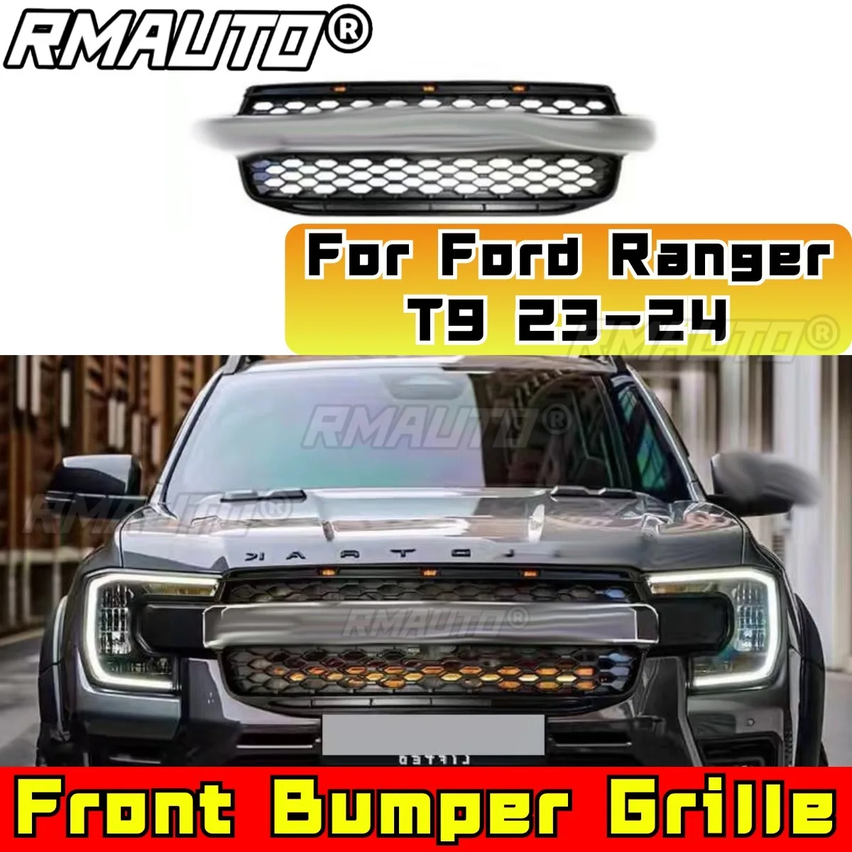 Car Led Bumper Gril…