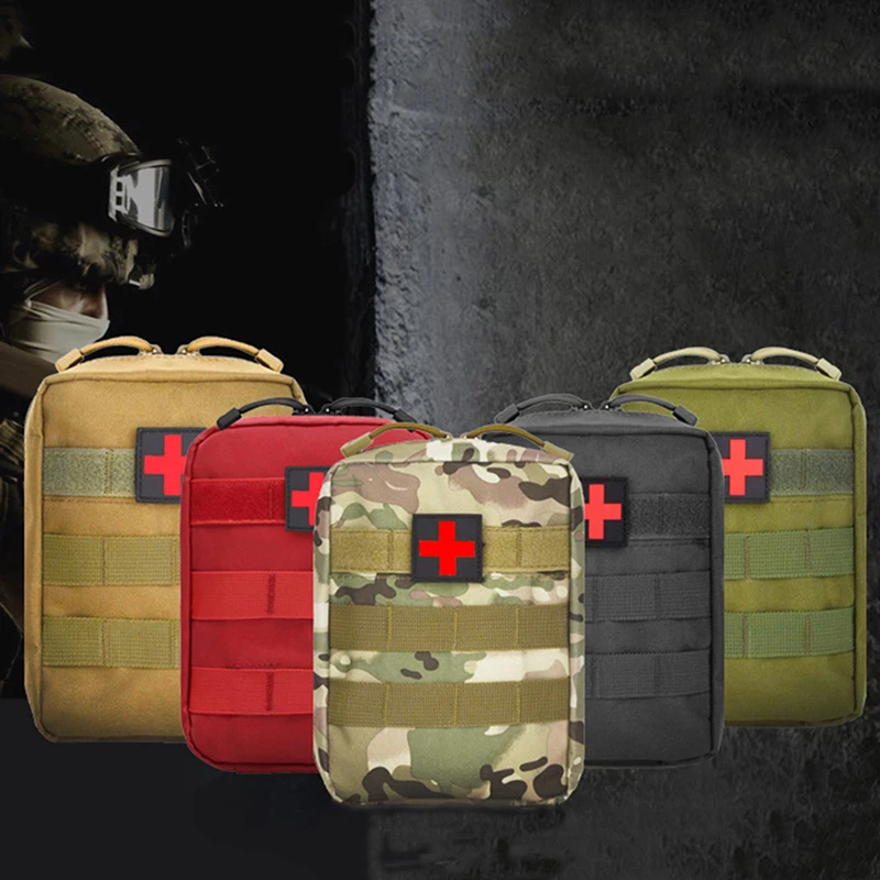 Outdoor First aid kit EDC Molle Medical Kit IFAK Survival Emergency Waist Pack EDC Kit Outdoor Hunting Accessories