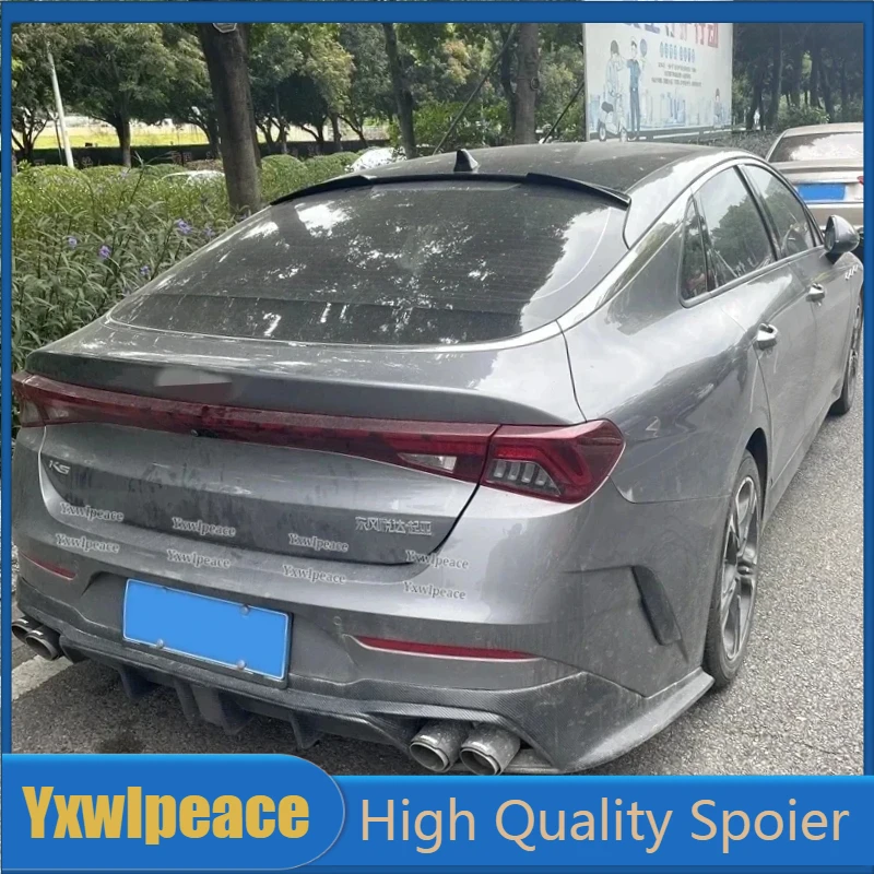 

For NEW Kia K5 Optima (DL3) 2020 2021 2022 Spoiler ABS Plastic Primer Color Rear Window Roof Spoiler Body Kit Accessories