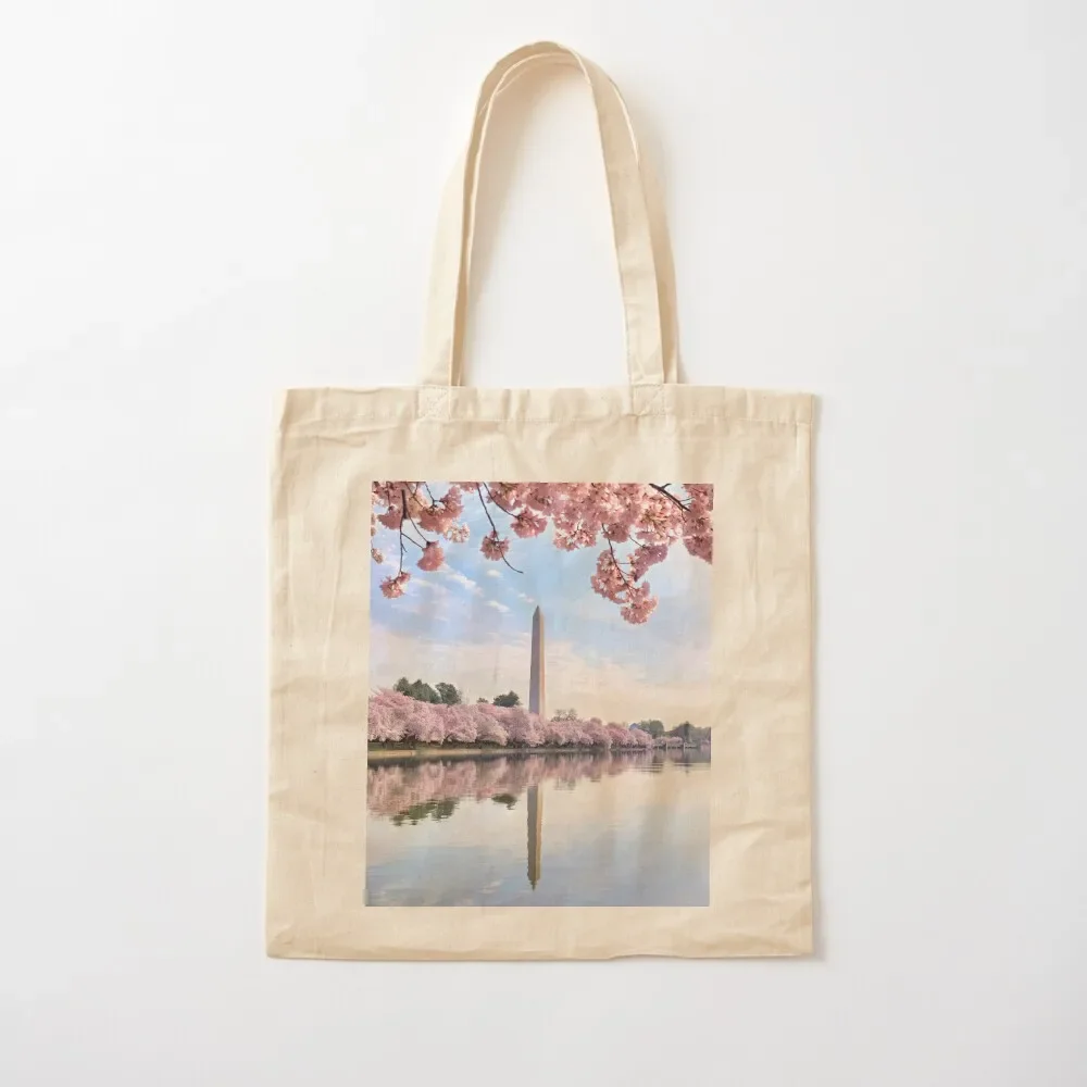 

Cherry Blossom sakura in Washington DC Tote Bag bag for beach shopper bags for women Tote Bag