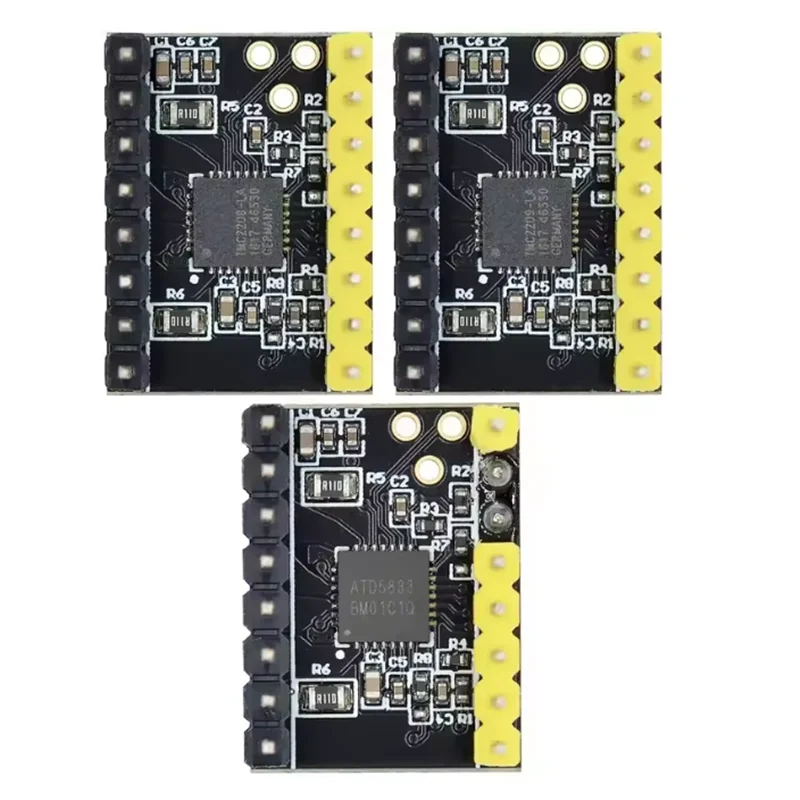 TMC2208 TMC2209 ATD5833 V2.0 With Heat Sink Stepper Motor Driver StepStick 3d Printer Parts 2.5A 256 Subdivision Silent Printing