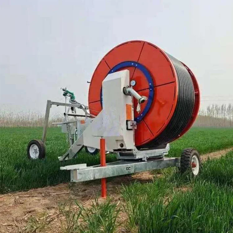 jm-Mobile Agriculture Farm Irrigation Hose Reel Pump Sprinkler Irrigation System