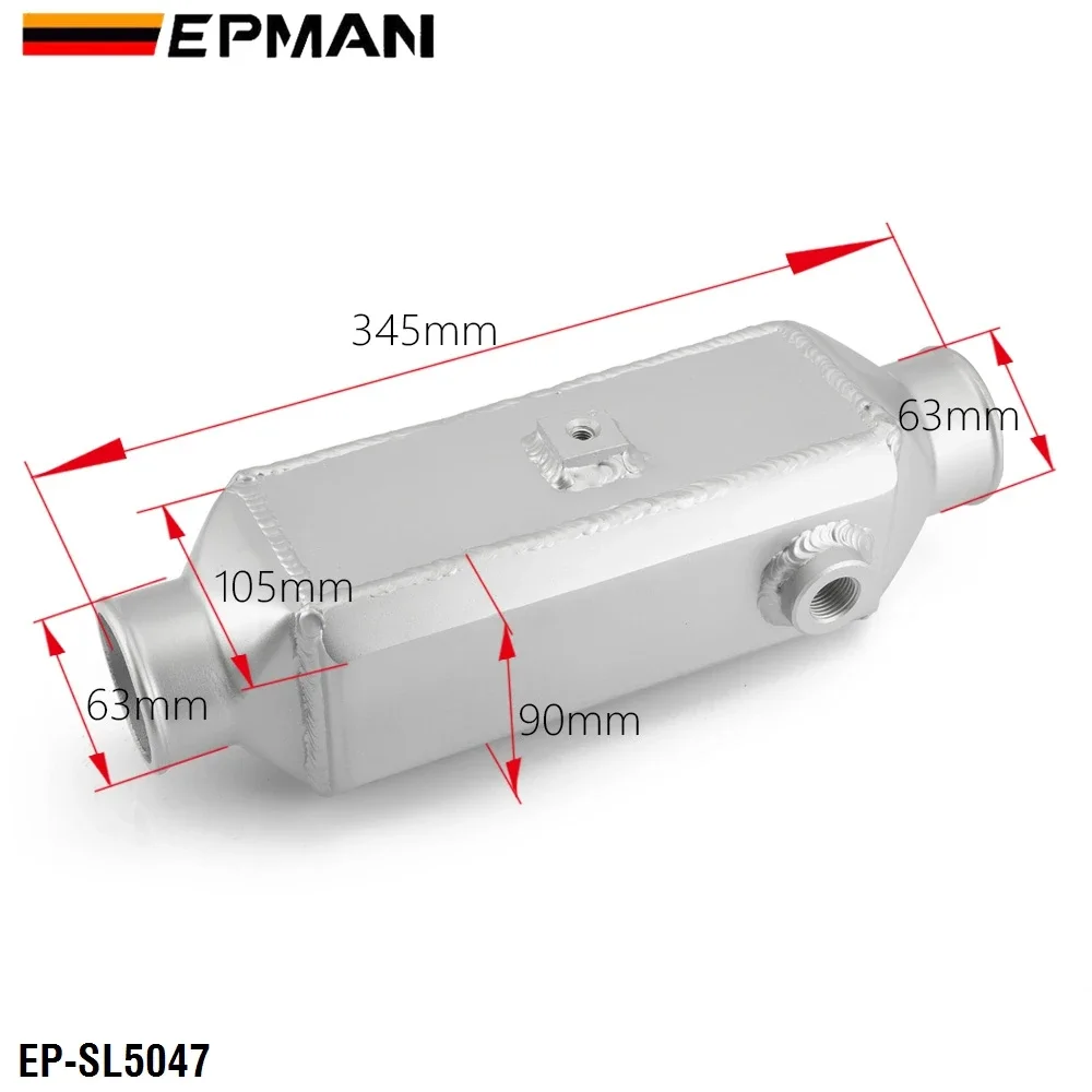 

Новый высокопроизводительный алюминиевый интеркулер EPMAN 13.75"x4.75"x4" (тип Bar & Plate) для турбонаддува, передний монтаж, вода-воздух, EP-SL5047