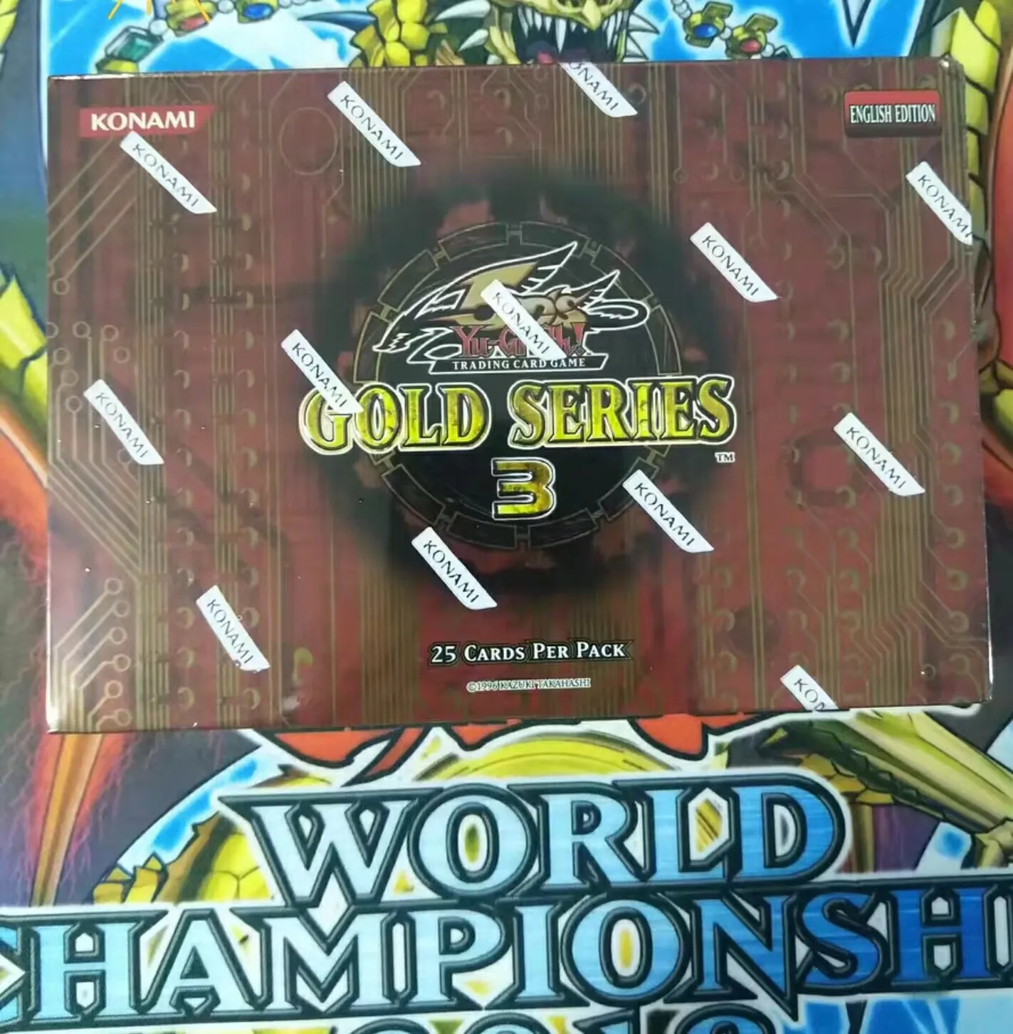 

Yugioh KONAMI Duel Monsters TCG Gold Series 3 GLD3 English Collection Sealed Booster Box