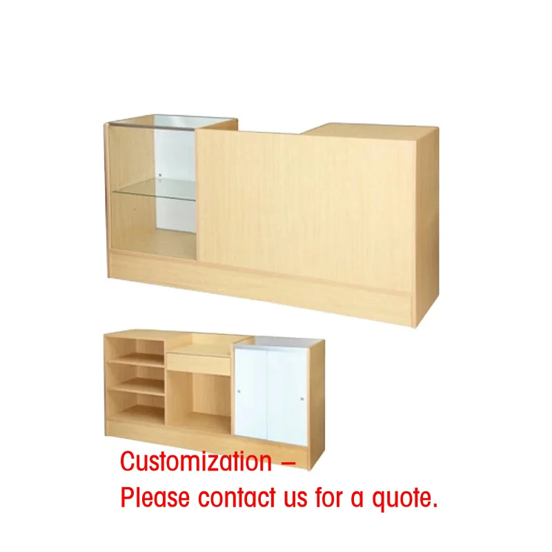 

custom.All in One Counter System Includes Glass Front Showcase, Service Counter and Register Stand