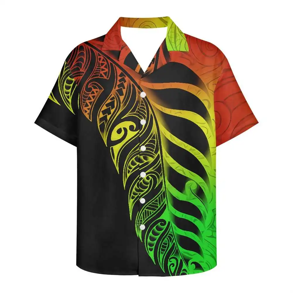 

Casual Printed ort Sve irt Lapel Printed Leisure Turn Collar ort irt Busin Gentleman Sle Cotton 00% Ice Sens...