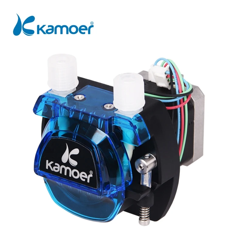 

Kamoer KCM 12V /24V Mini Peristaltic Water Pump With Stepper Motor And BPT/Silicon Tube