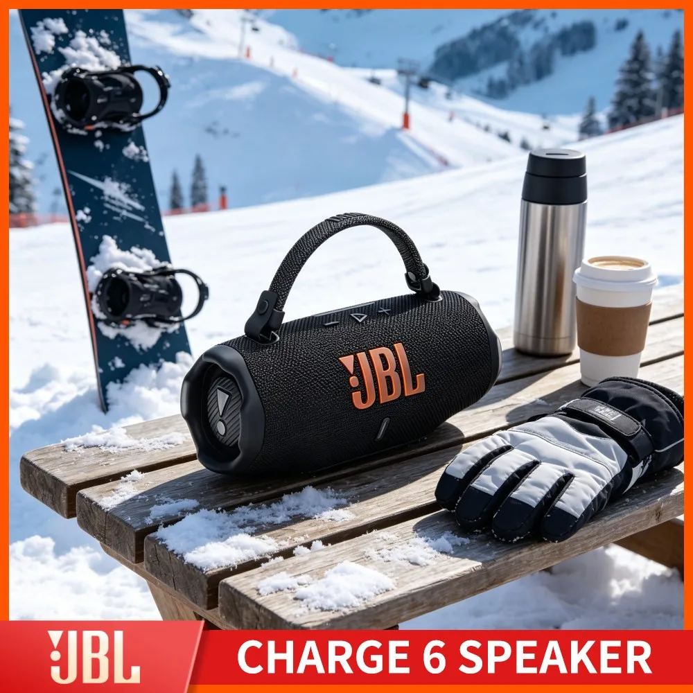 Suburb Stream Round Bass JBL CHARGE6 Bluetooth Speaker RGB Handsfree IP67 Waterproof Dual Driver TF Card Wireless Stereo Audio
