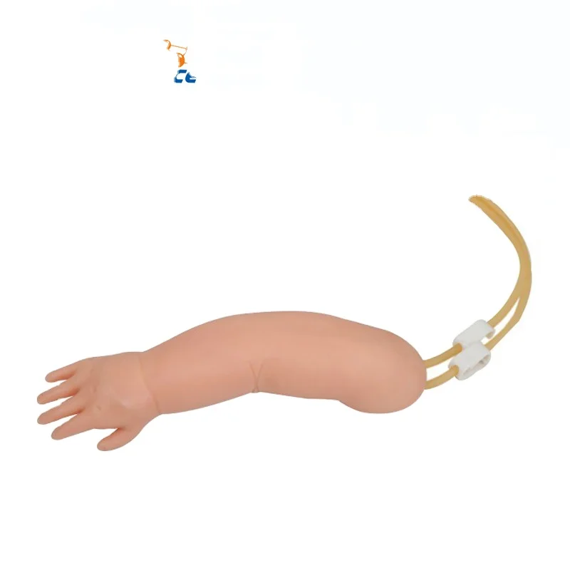 Pediatric Infant Venipuncture Arm Model， Neonatal Intravenous Injection Practice Arm Kit, Suitable for Nurses and Students