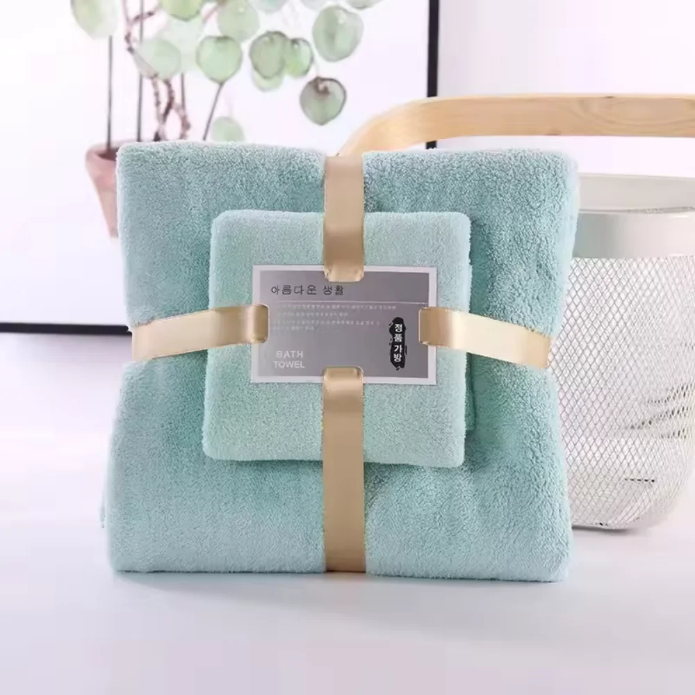 1PC Bath Towel Set Super Soft Highly Absorbent Quick-drying Coral Velvet Bath Towel For s Hotel & Spa Use