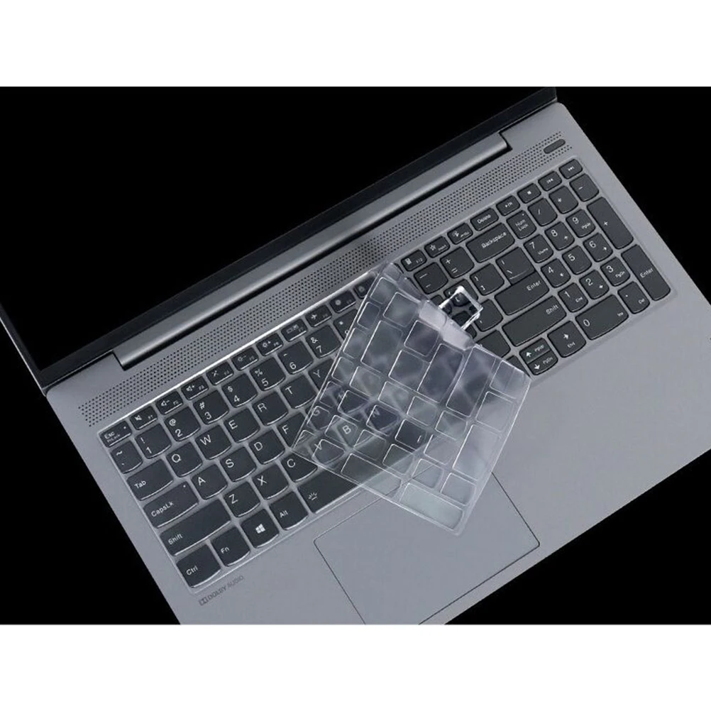

Keyboard Protective Film Tpu Transparent Cover for 15 Inch Laptop Anti-Dust Waterproof Convenient Clean White