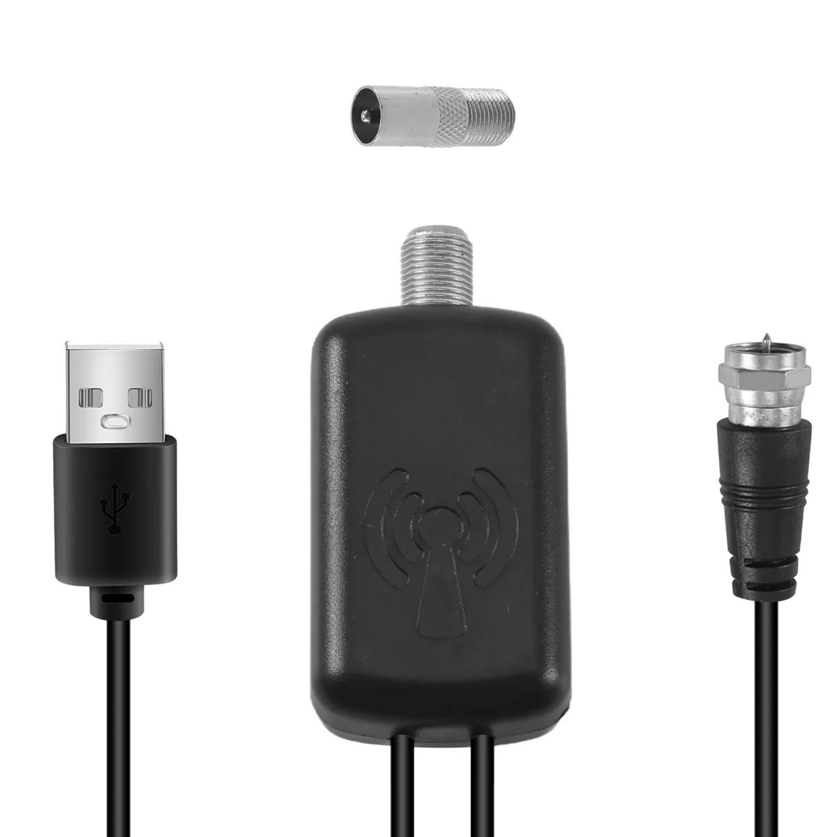 ABSQ-TV 디지털 HD TV 안테나, 실내 디지털 HDTV 안테나, 강력한 지지대, 50 마일 범위 증폭, 4K 1080P