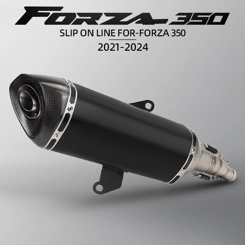 

Выхлопная система для мотоцикла Forza350 NSS350, полный комплект, глушитель с DB-киллером, 470 мм, 2021-2024 гг.