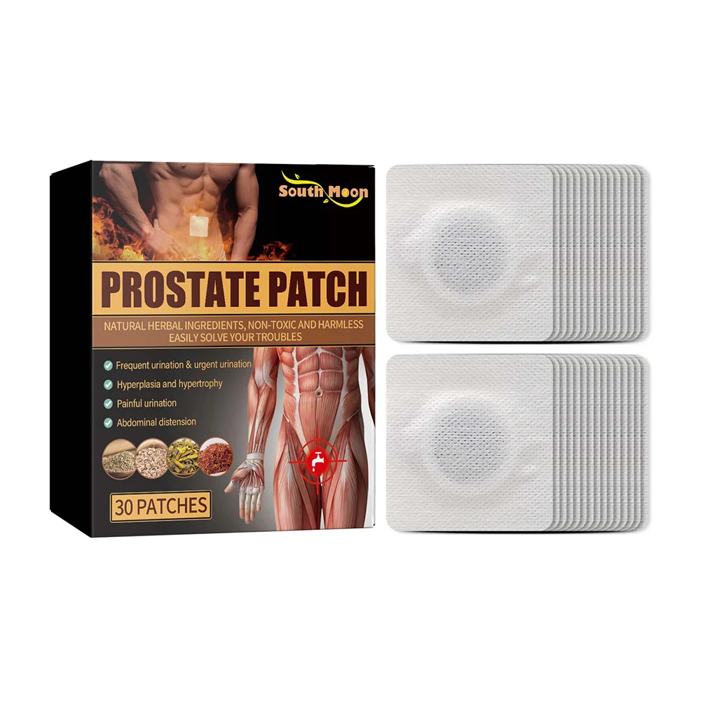 30pcs/Box Prostatic Navel Plaster Prostatitis Prostate Treatment Patch Medical Urological Urology Man Health Care sticker