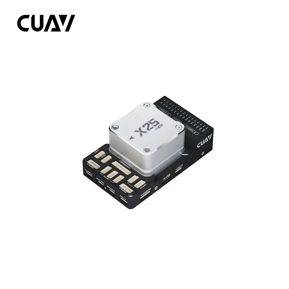 

CUAV X25EVO Open Source PX4 Fixed Wing Controller Long Range Pixhawk Drone Controller Ardupilot Farming Simulator Controller