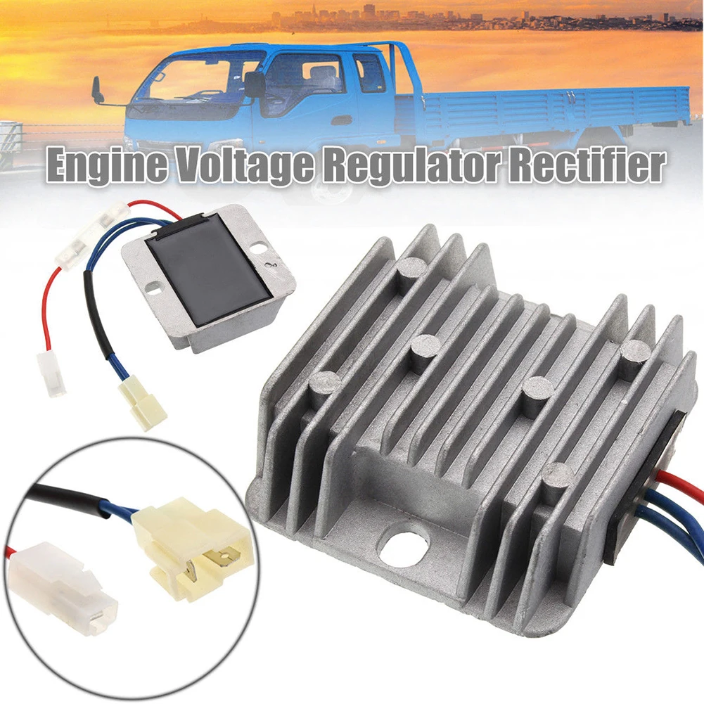 12V Voltage Regulator Rectifier for 178F Single Phase Generator for Motorcycle Electrical Equipments